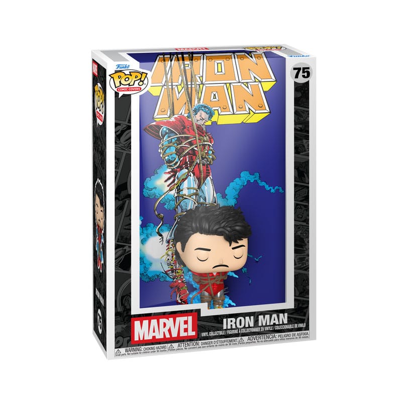 Marvel POP! Comic Cover Vinyl Figurine IronMan'68 9 cm