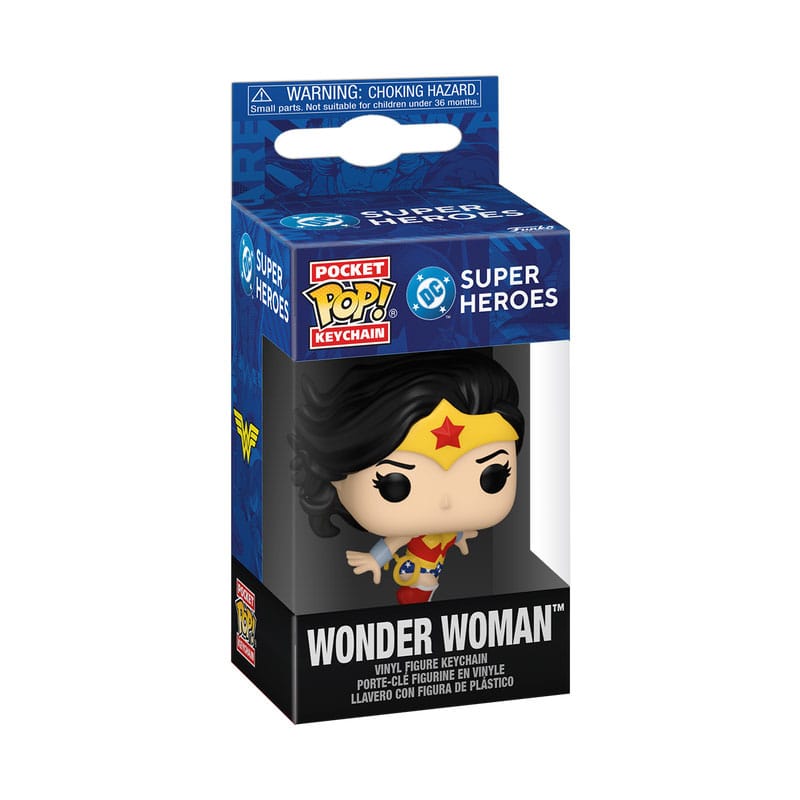 DC Comics présentoir porte-clés Pocket POP! Vinyl New Classics - Wonder Woman 4 cm (12)