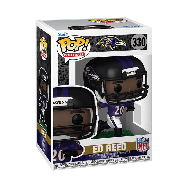 NFL: Legends POP! Sports Vinyl figurine Legends- Ed Reed(Ravens) 9 cm