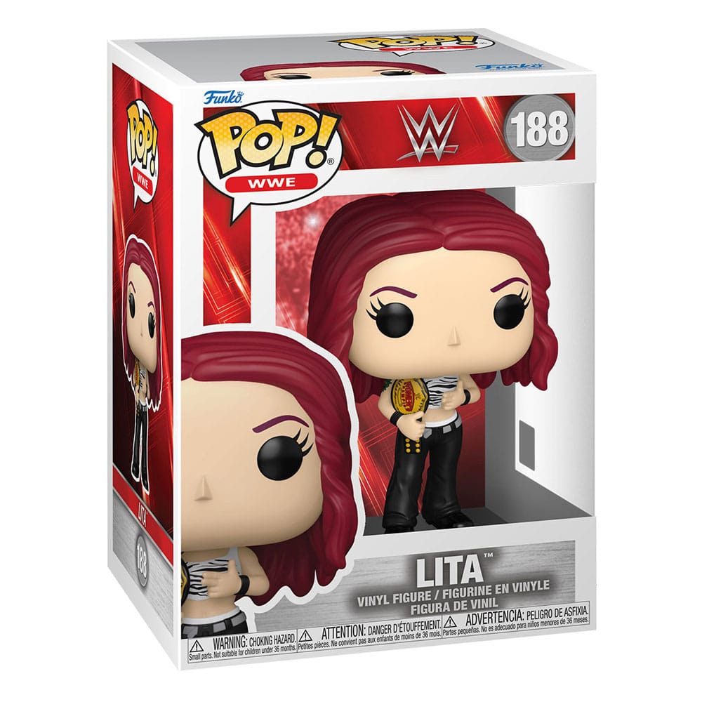 WWE POP! Vinyl figurine Lita with Championship Belt 9 cm