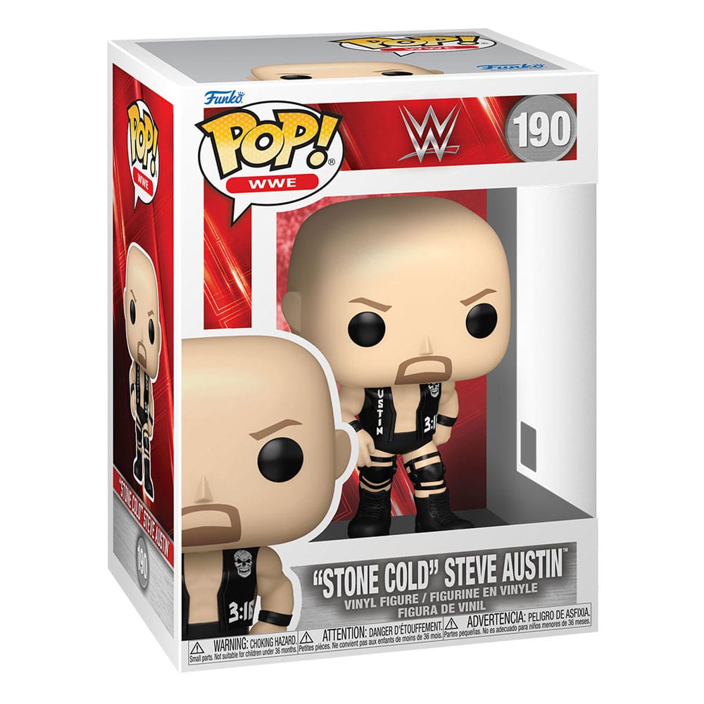 WWE POP! Vinyl figurine "Stone Cold" Steve Austin 9 cm