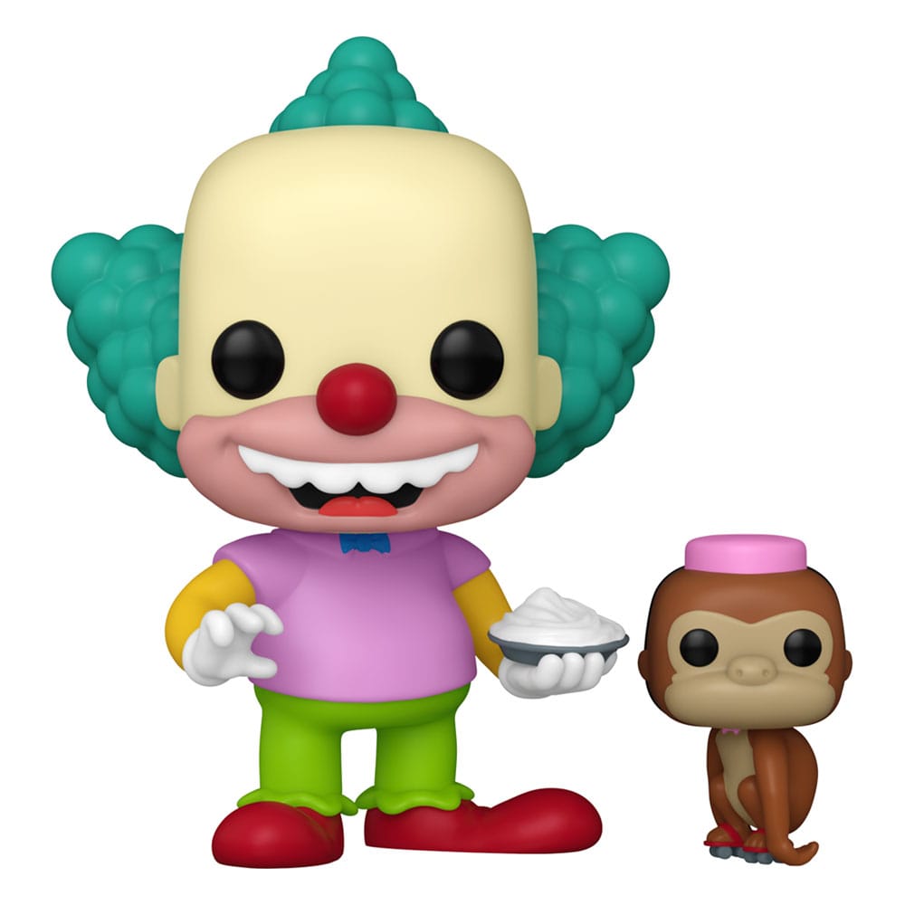 Simpsons Figurine POP&Buddy TV Vinyl Krusty&Tenny 9 cm