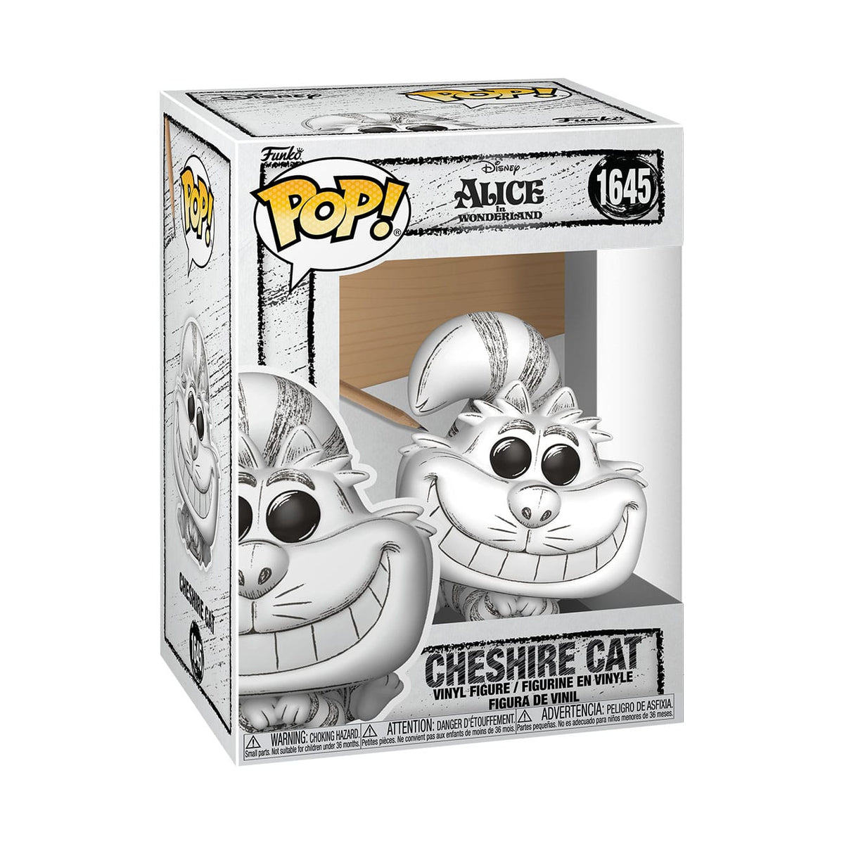 Disney POP! Vinyl figurine Sketched- Cheshire Cat 9 cm