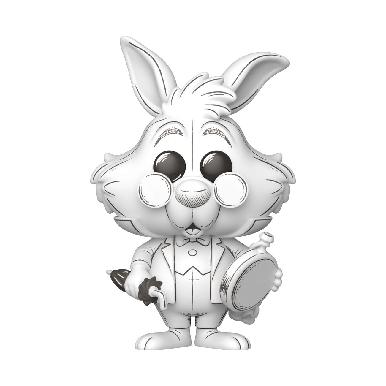 Disney POP! Vinyl figurine Sketched- White Rabbit 9 cm