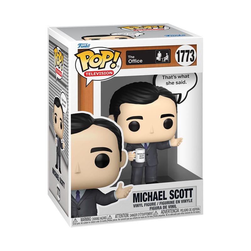 The Office POP! Sayings Vinyl figurine Michael 9 cm