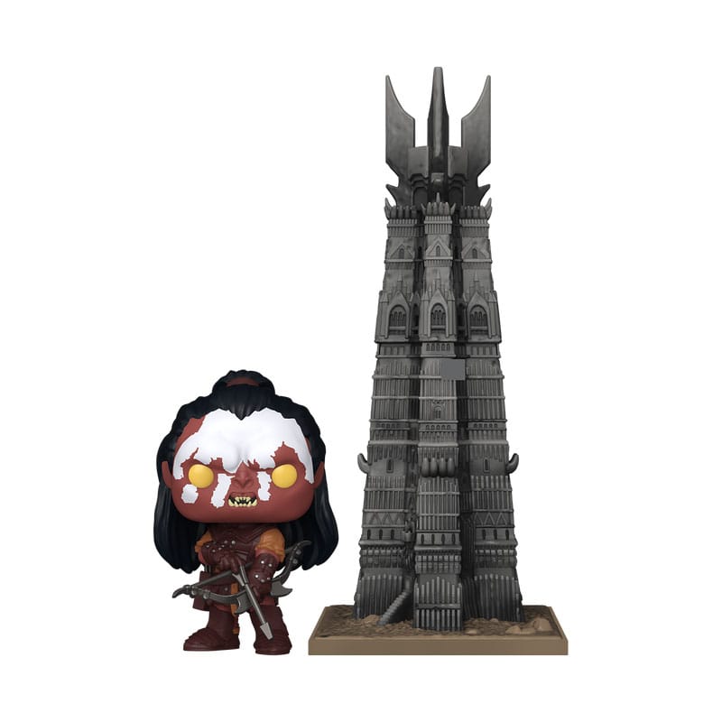 Le Seigneur des Anneaux POP! Town Vinyl figurine Lurtz w/Tower 9 cm