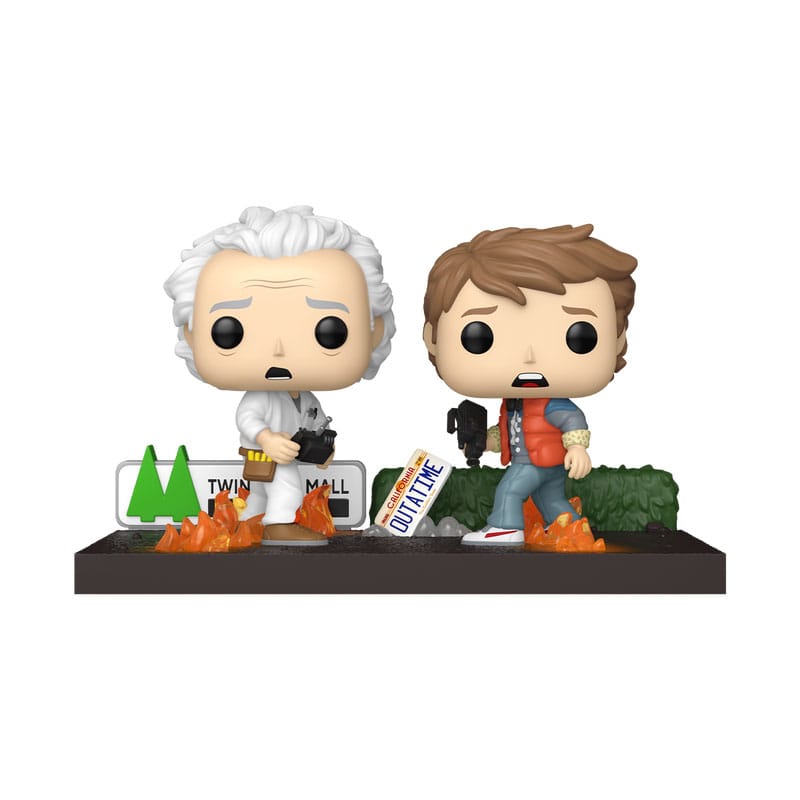 Retour vers le futur POP Moments Vinyl figurines Doc&Marty 9 cm