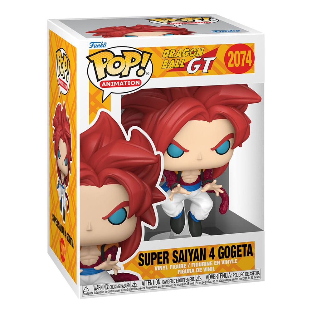 Dragon Ball GT assortiment POP! Animation Vinyl figurine Gogeta w/CH(GW) 9 cm (6)
