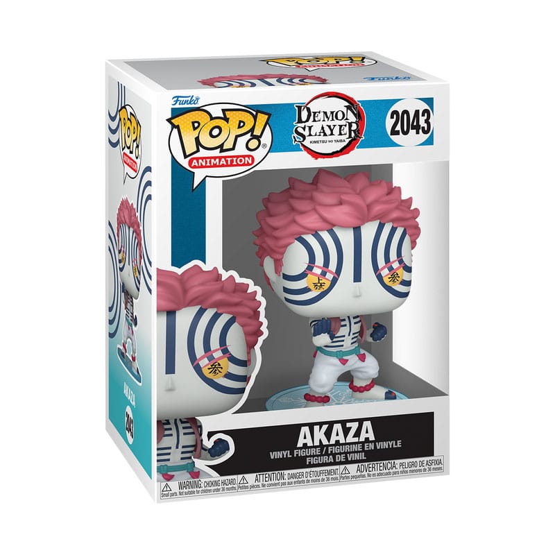 Demon Slayer: Kimetsu no Yaiba POP! Animation Vinyl figurine Akaza 9 cm