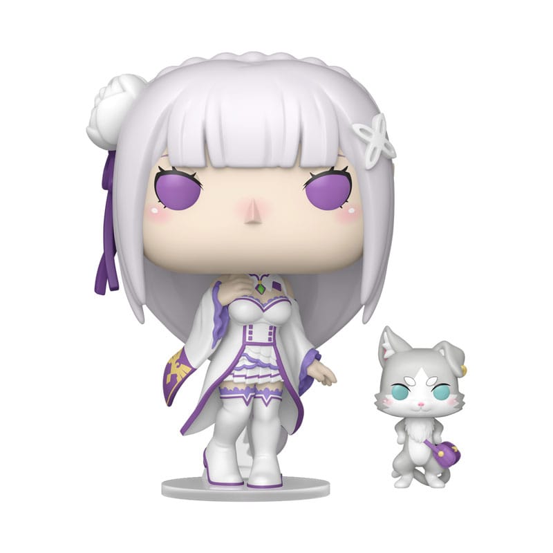 Re:Zero POP!&Buddy Animation Vinyl figurines Emilia w/Puck 9 cm