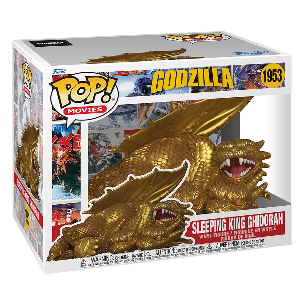 Godzilla Figurine Super Sized POP! Movies Vinyl Sleeping King Ghidorah 15 cm