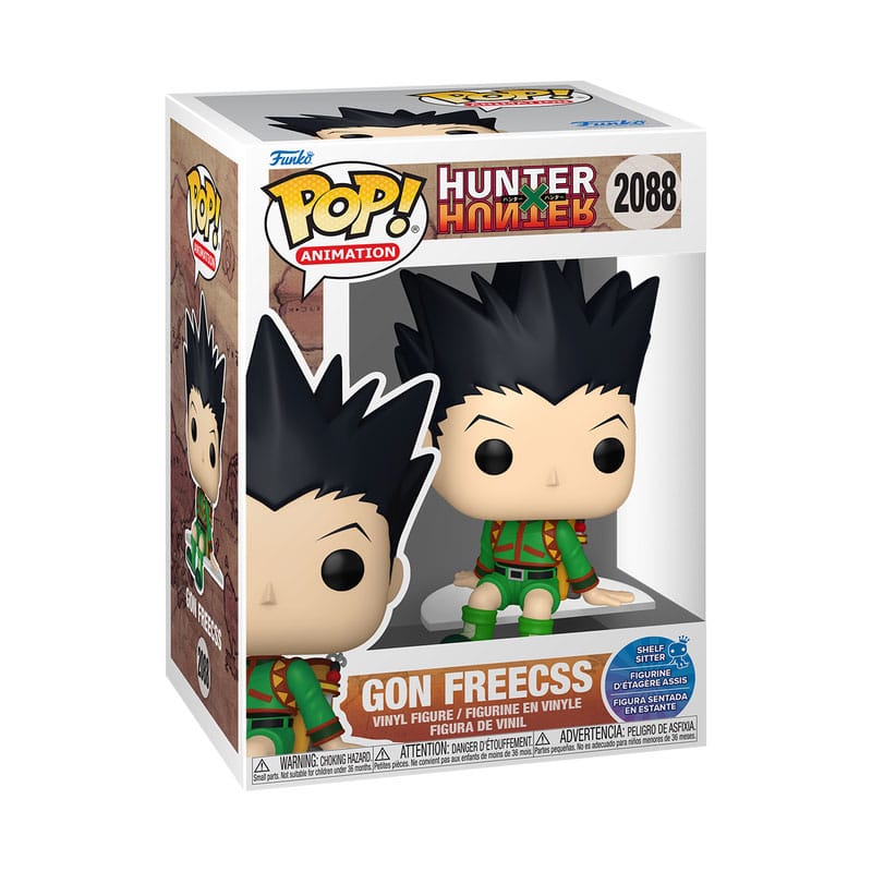 Hunter x Hunter POP! Animation Vinyl figurine Gon Freecss (Sit) 9 cm