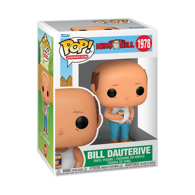 Les Rois du Texas POP! TV Vinyl Figurine Bill Dauterive 9 cm