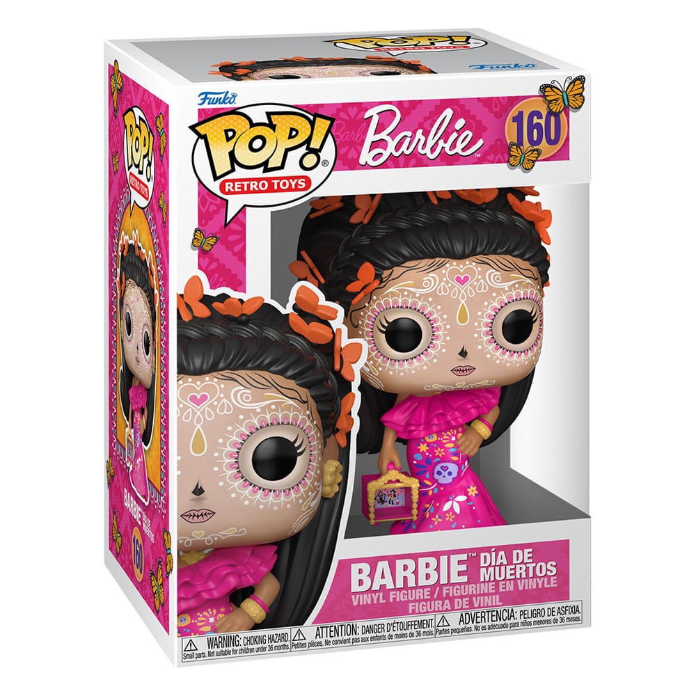 Barbie POP! Retro Toys Vinyl Figurine Barbie Dia de los Muertos 9 cm