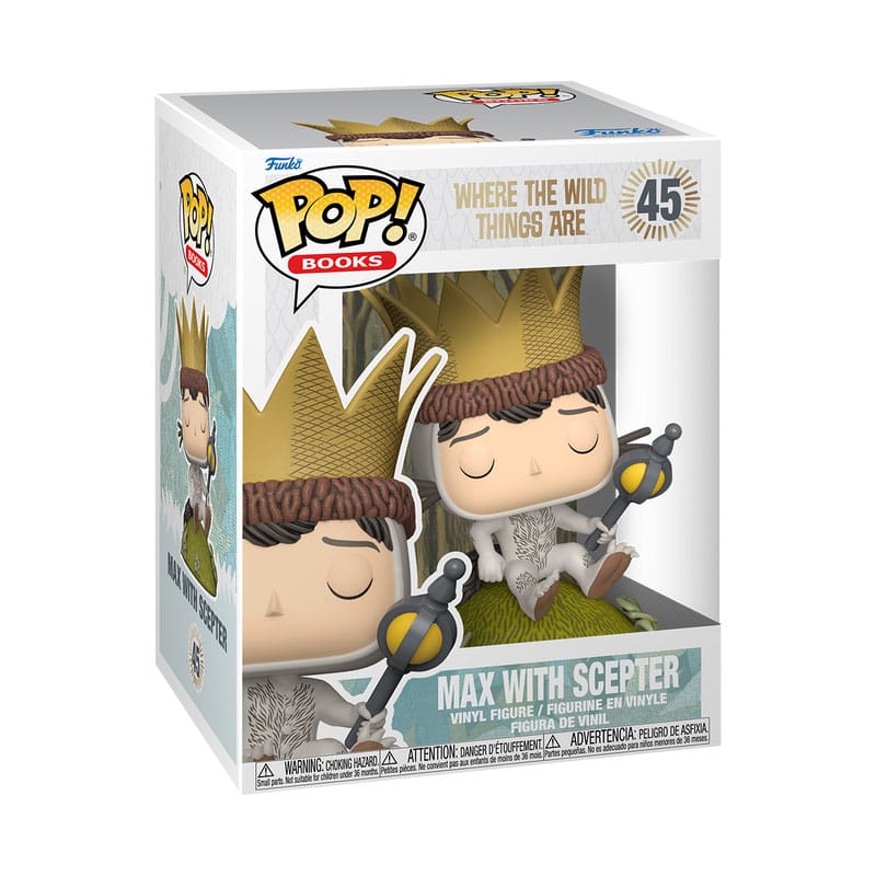 Max et les Maximonstres POP! Premium Vinyl figurine Max w/Scepter? 9 cm