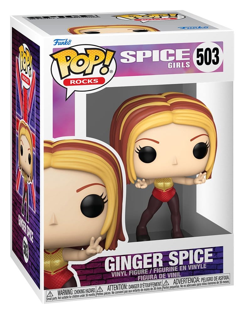 Spice Girls POP! Rocks Vinyl figurine Ginger Spice 9 cm