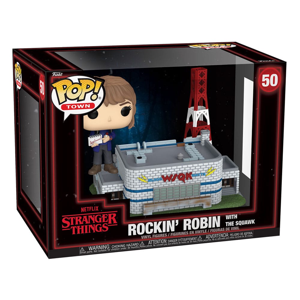 Stranger Things POP! Town Vinyl figurines Rockin' Robin with The Squawk 9 cm