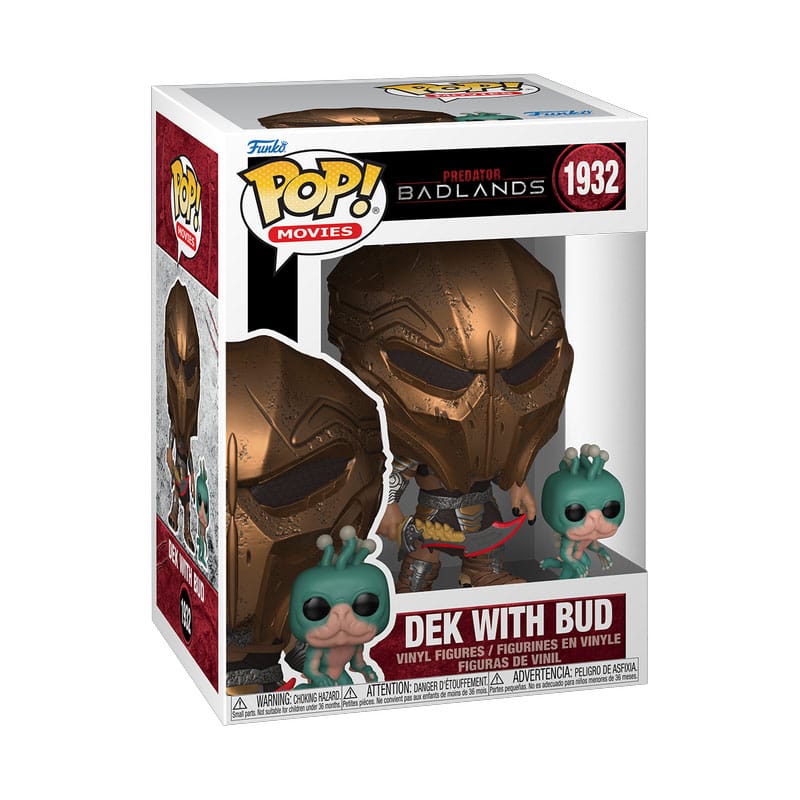 Predator: Badlands POP! & Buddy Movies Vinyl figurine Dek with Bud 9 cm