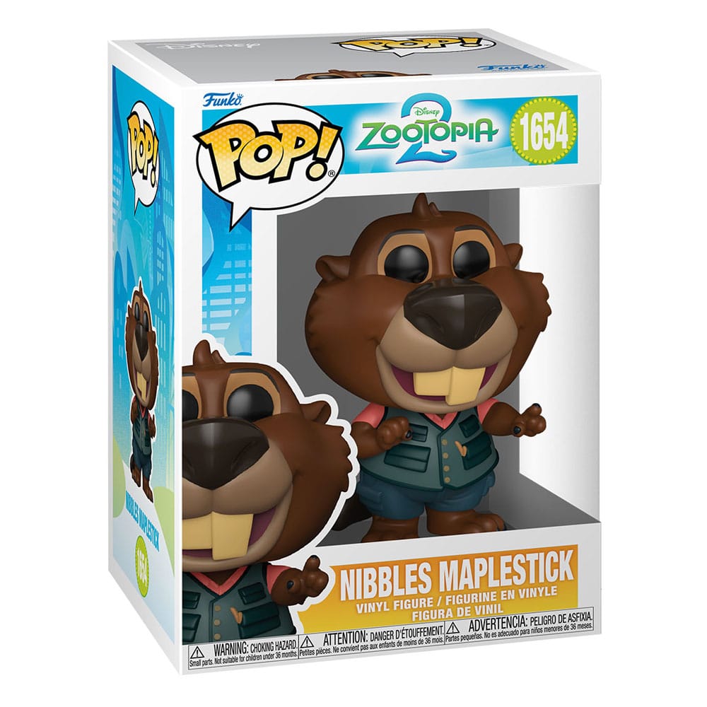 Zootopie 2 POP! Movies Vinyl figurine Nibbles Maplestick 9 cm