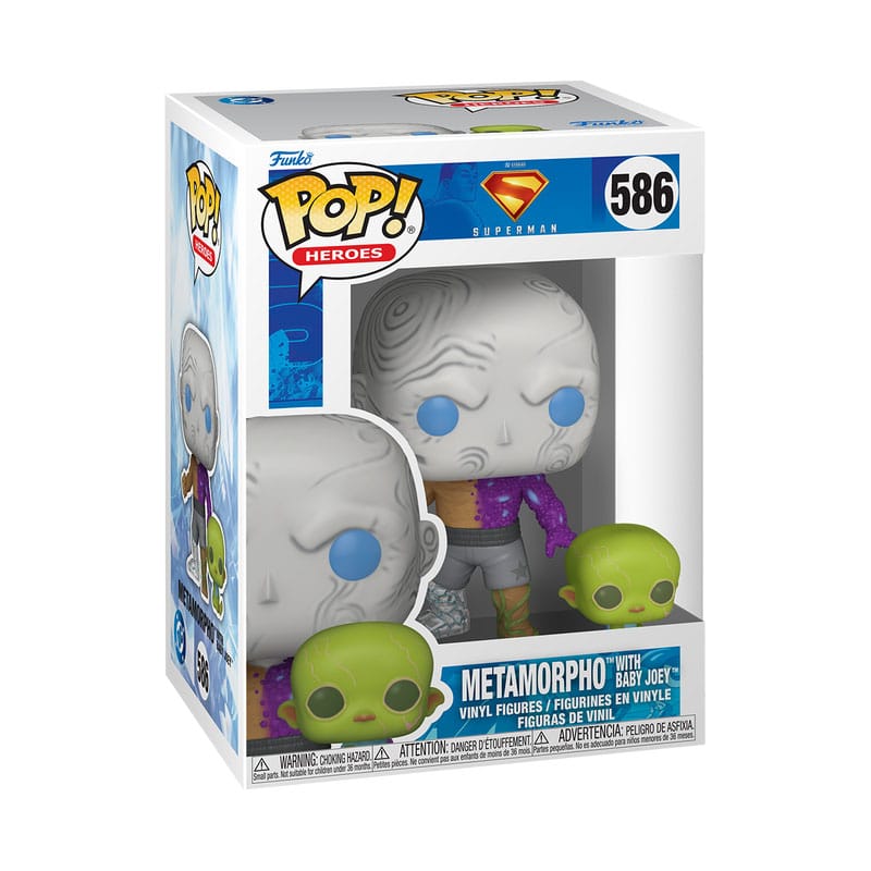 Superman (2025) POP&Buddy! Movies Vinyl figurines Metamorpho with Baby Joey 9 cm