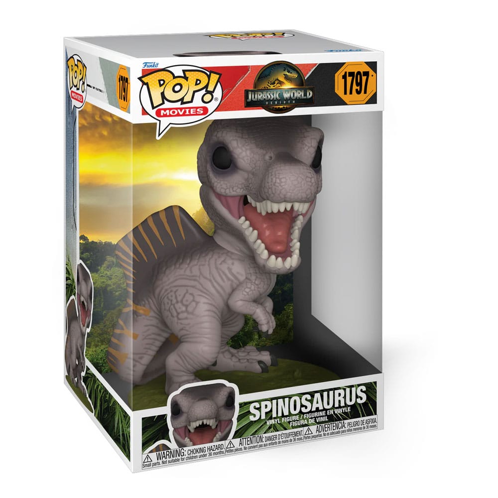 Jurassic World : Renaissance Super Sized Jumbo POP! Vinyl figurine Spinosaurus 25 cm