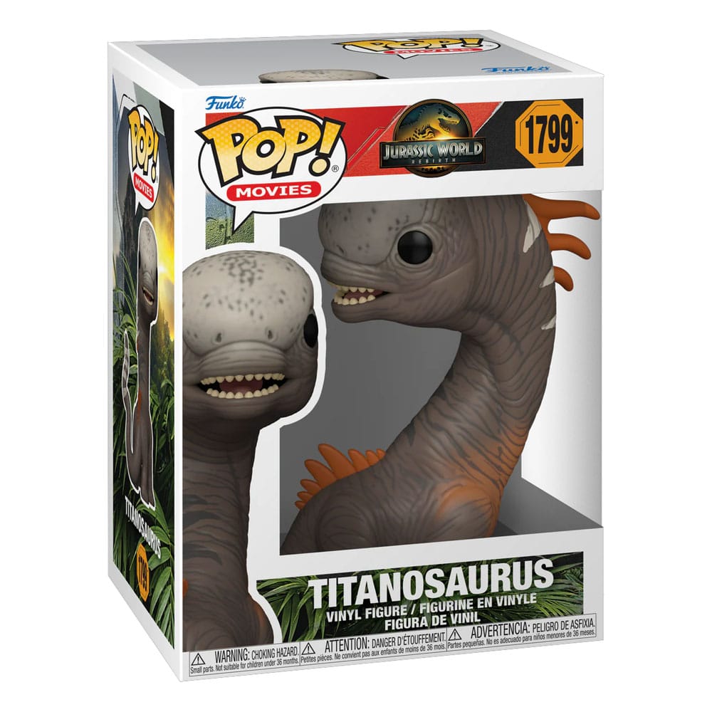 Jurassic World : Renaissance POP! Movies Vinyl figurine Titanosaurus 9 cm