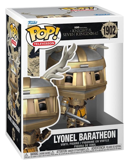 A Knight of the Seven Kingdoms POP! TV Vinyl figurines Lyonel Baratheon 9 cm