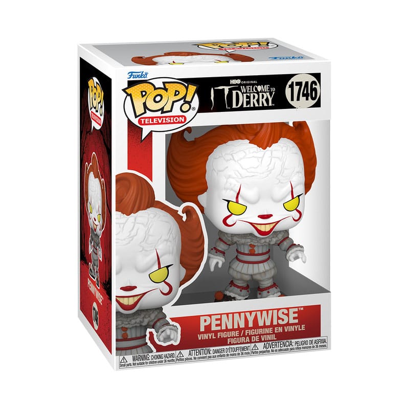 It-Welcome to Derry POP! Plus Vinyl Figurine Pennywise the Dancing Clown 9 cm