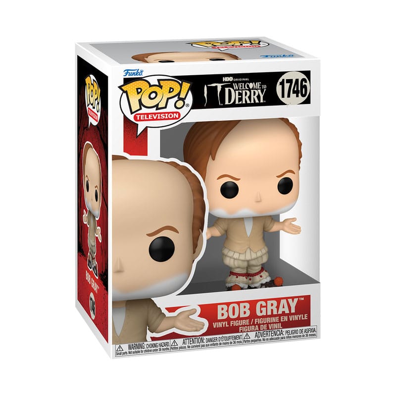 It-Welcome to Derry POP! Plus Vinyl Figurine Bob Gray 9 cm