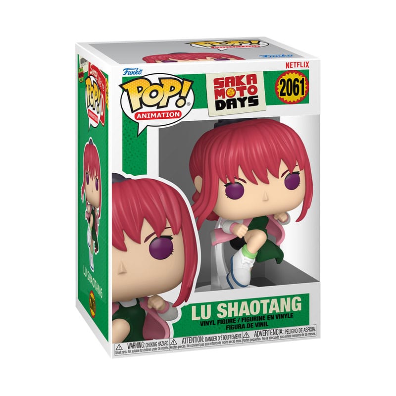 Sakamoto Days POP! Animation Vinyl figurines Lu 9 cm