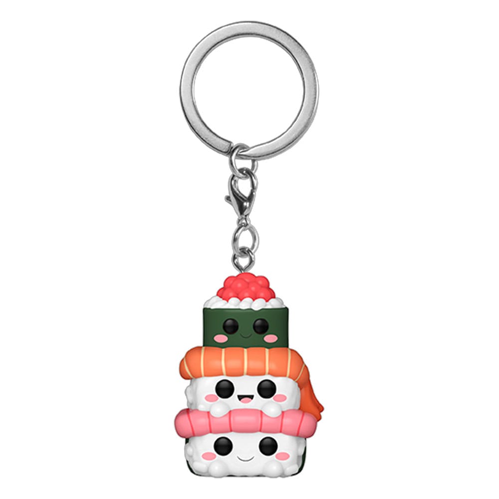 Kawaii Foodies présentoir porte-clés Pocket POP! Vinyl Sushi Stack 4 cm (12)