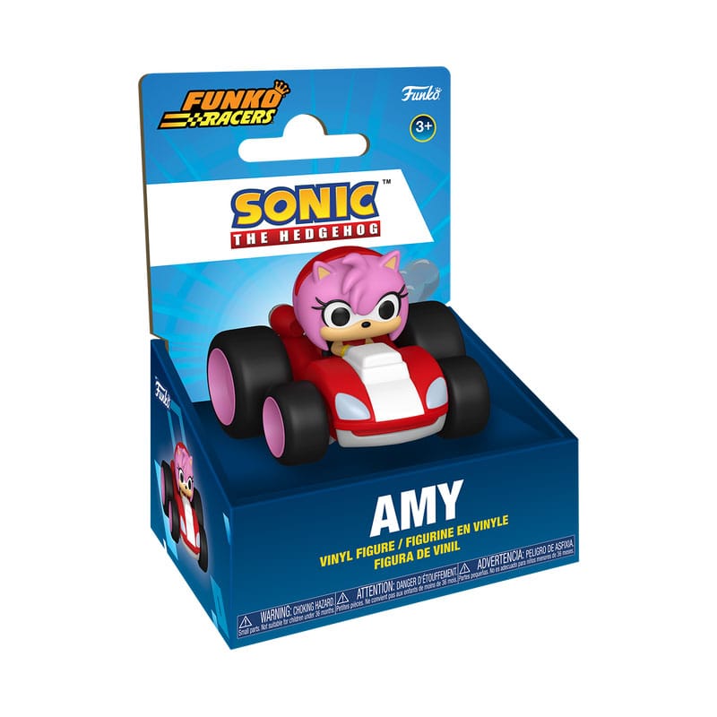 Sonic The Hedgehog Super Racers Diecast figurine Amy Rose 5 cm
