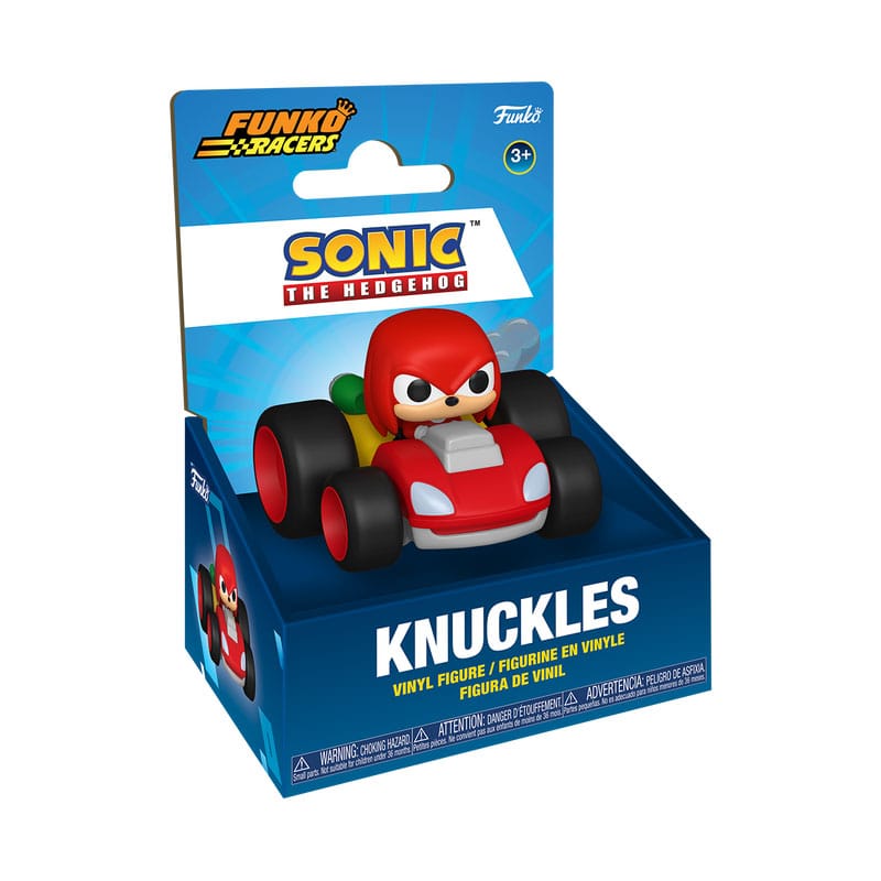 Sonic The Hedgehog Super Racers Diecast figurine Knuckles 5 cm