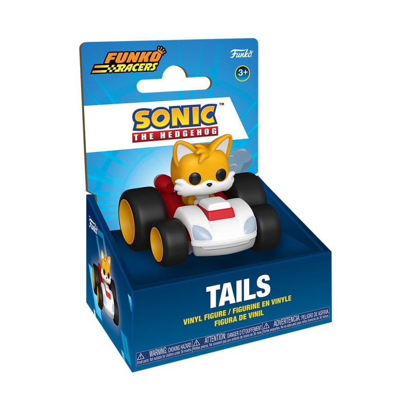Sonic The Hedgehog Super Racers Diecast figurine Tails 5 cm
