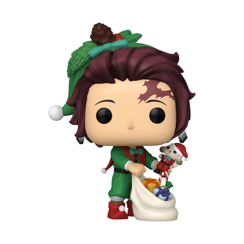 Demon Slayer: Kimetsu no Yaiba POP! Plus Animation Vinyl figurines Tanjiro (Holi) 9 cm