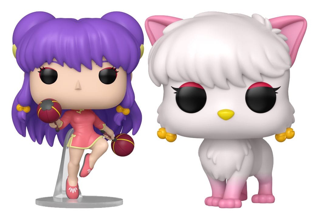 Ranma 1/2 assortiment POP! Animation Vinyl figurine Shampoo w/CH 9 cm (6)