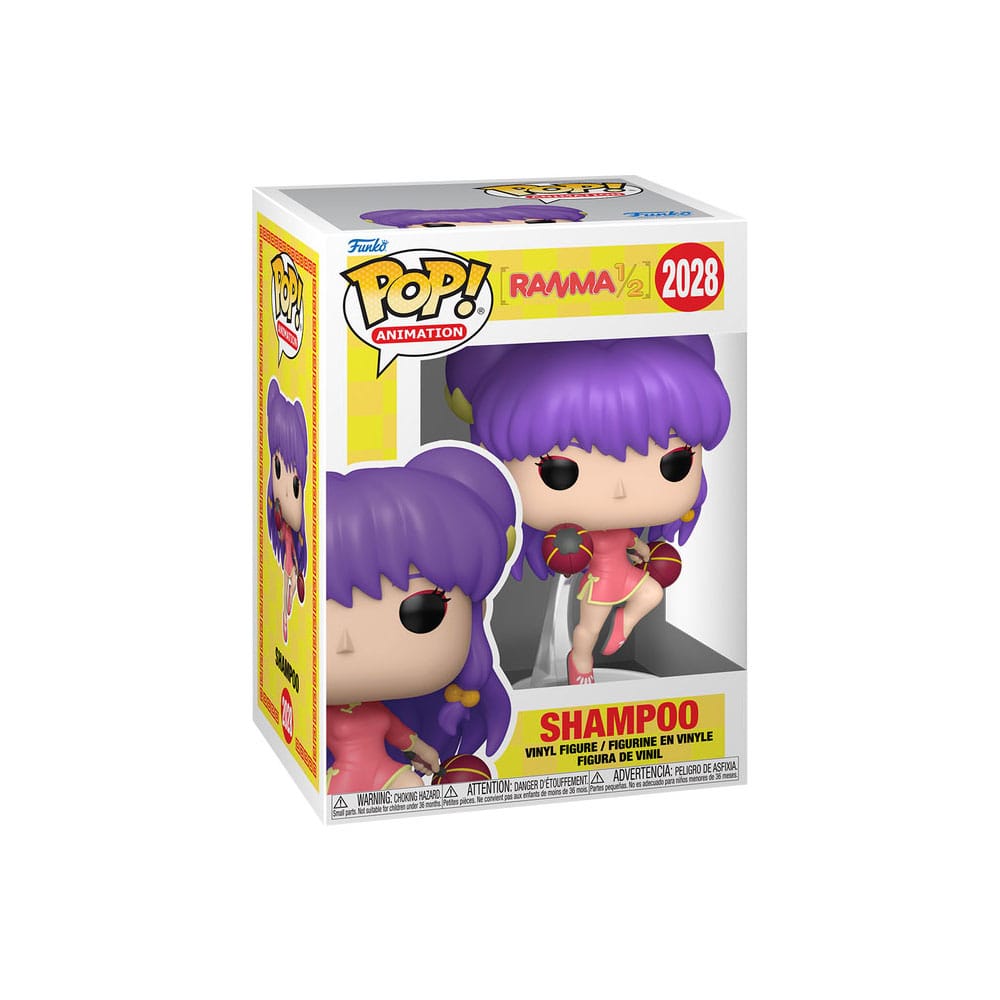 Ranma 1/2 assortiment POP! Animation Vinyl figurine Shampoo w/CH 9 cm (6)