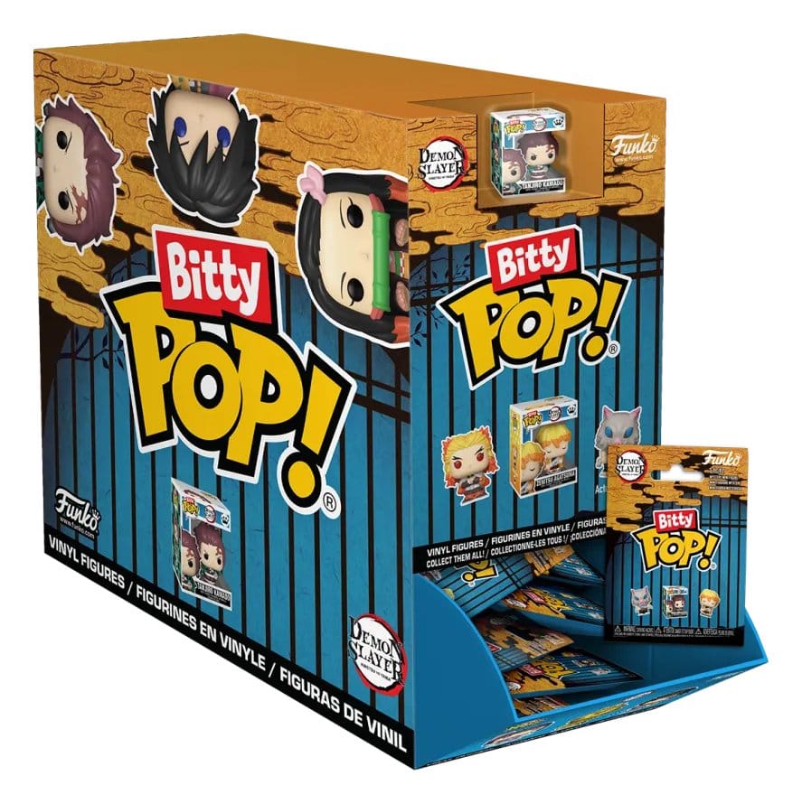 Demon Slayer: Kimetsu no Yaiba - The Movie présentoir figurines Bitty POP! Vinyl 2 cm (32)