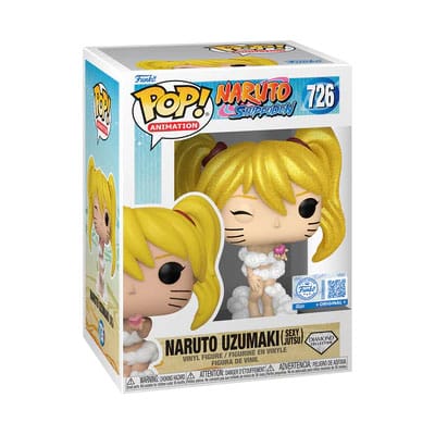 Naruto Pop! Animation Vinyl figurine Naruto (Sexy Jutsu) Diamond Collection heo Exclusive Edition 9 cm