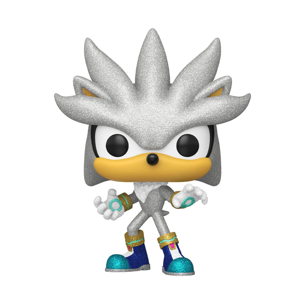 Sonic The Hedgehog POP! Games Vinyl Figurine Silver The Hedgehog (FL) 9 cm