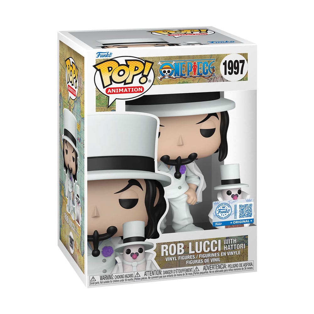 *heo Exclusive Edition* One Piece assortiment POP!&Buddy Animation Vinyl figurines Rob Lucci with Hattori w/Chase 10 cm (6)