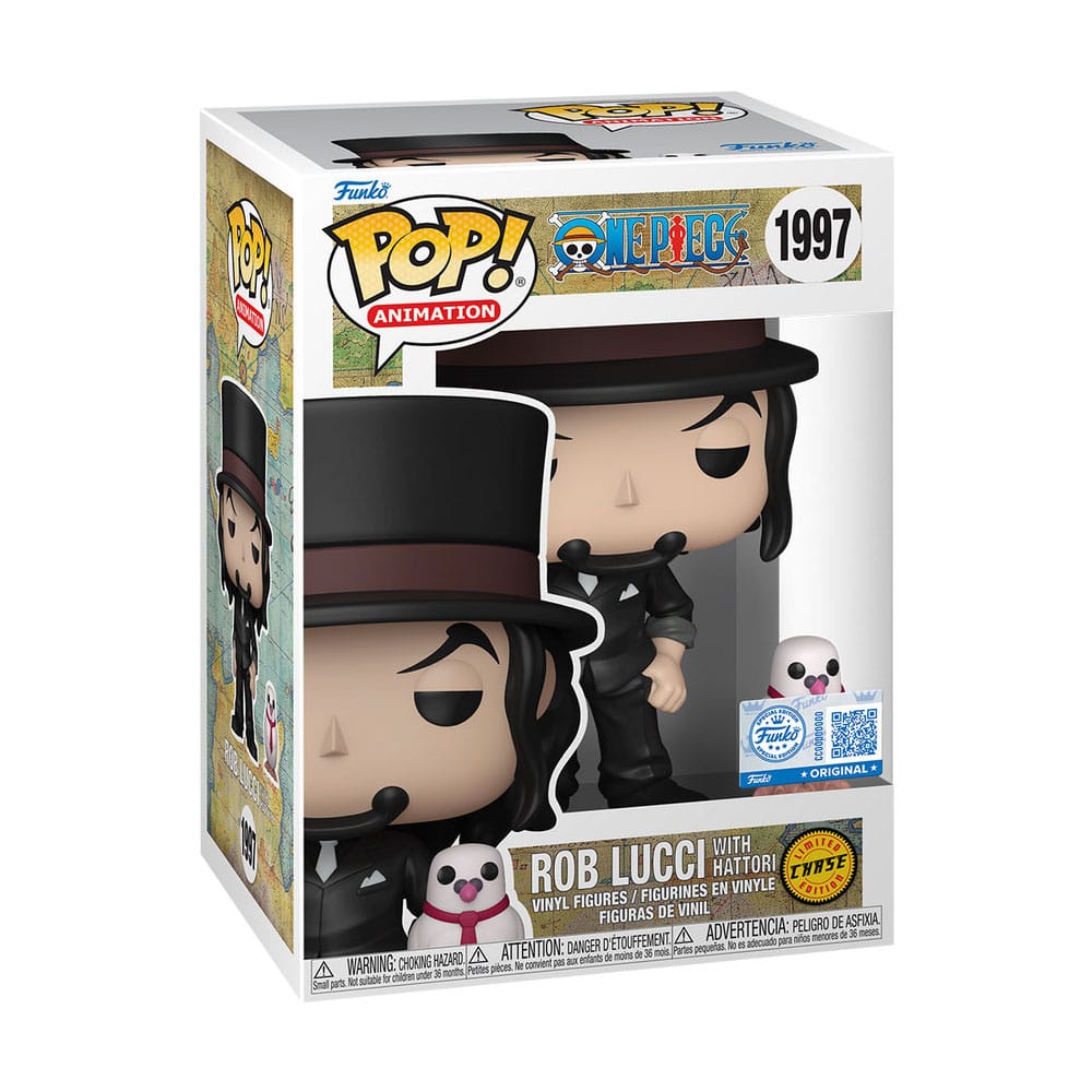 *heo Exclusive Edition* One Piece assortiment POP!&Buddy Animation Vinyl figurines Rob Lucci with Hattori w/Chase 10 cm (6)