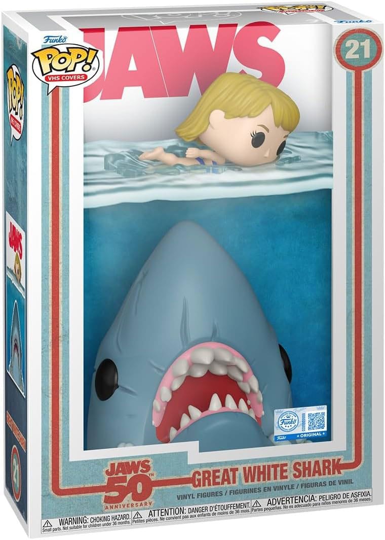 Les Dents de la mer POP! Comic Cover Vinyl Figurine Shark 9 cm