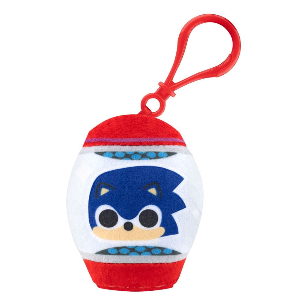 Sonic The Hedgehog assortiment porte-clés peluche PDQ Blind 5 cm (12)