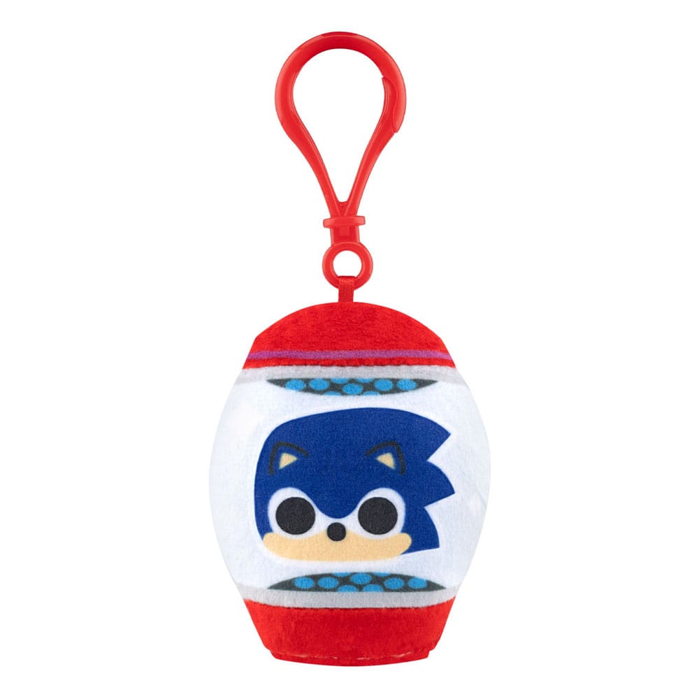 Sonic The Hedgehog assortiment porte-clés peluche PDQ Blind 5 cm (12)