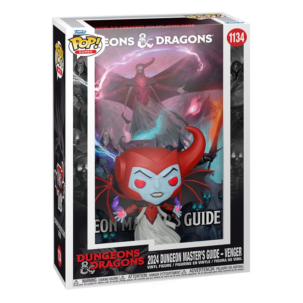 Dungeons & Dragons POP! Book Cover Vinyl Figurine 2024 Dungeon Master's Guide - Venger 9 cm