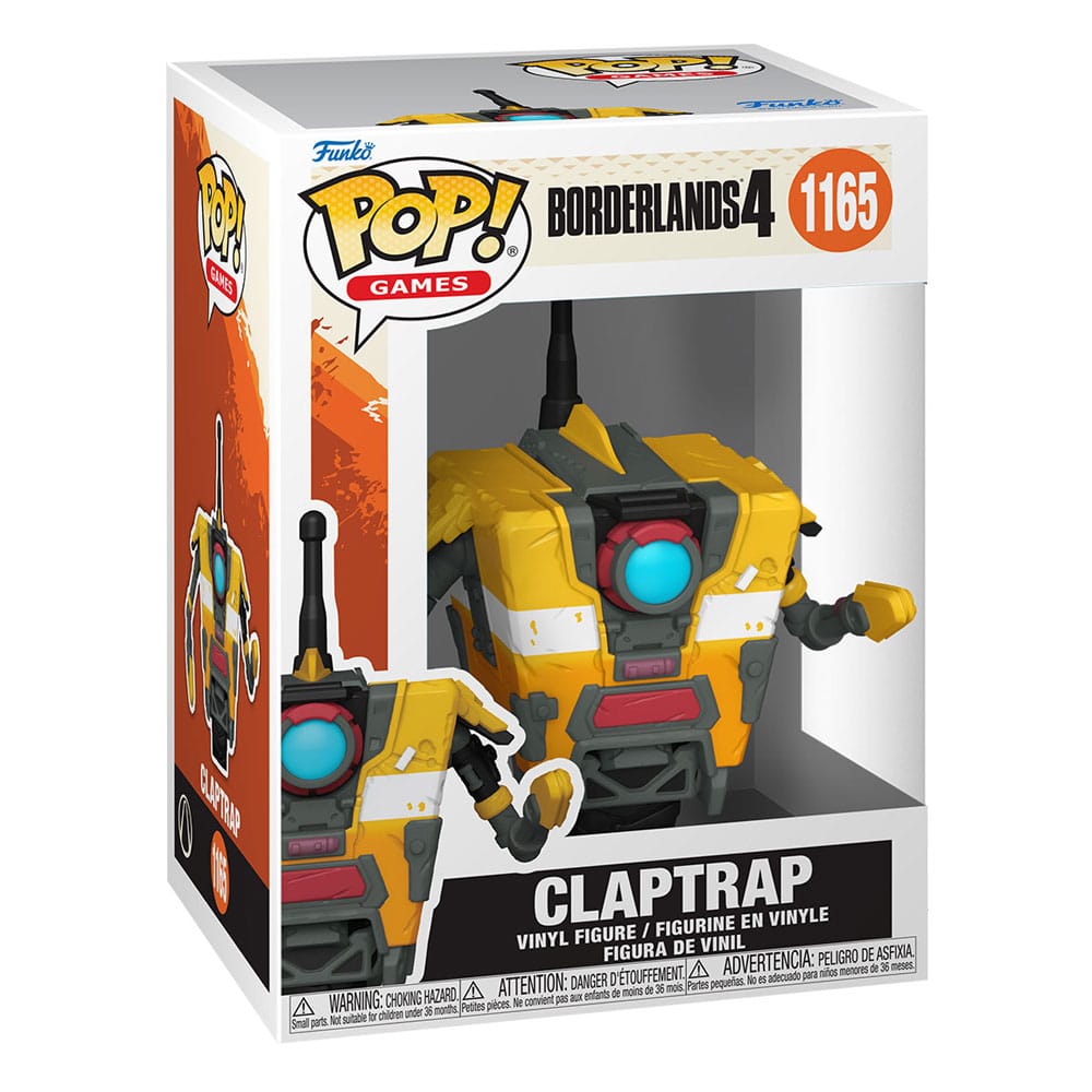 Borderlands 4 POP! Games Vinyl figurine Claptrap 9 cm