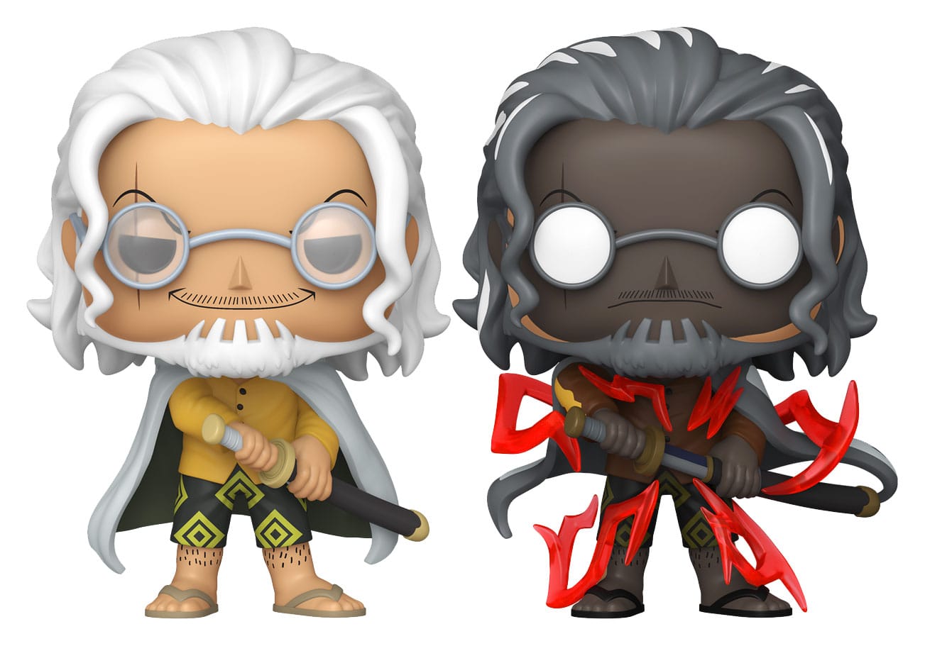 One Piece assortiment POP! Animation Vinyl figurines Silvers Rayleigh with Chase Exclusive 9 cm (6)