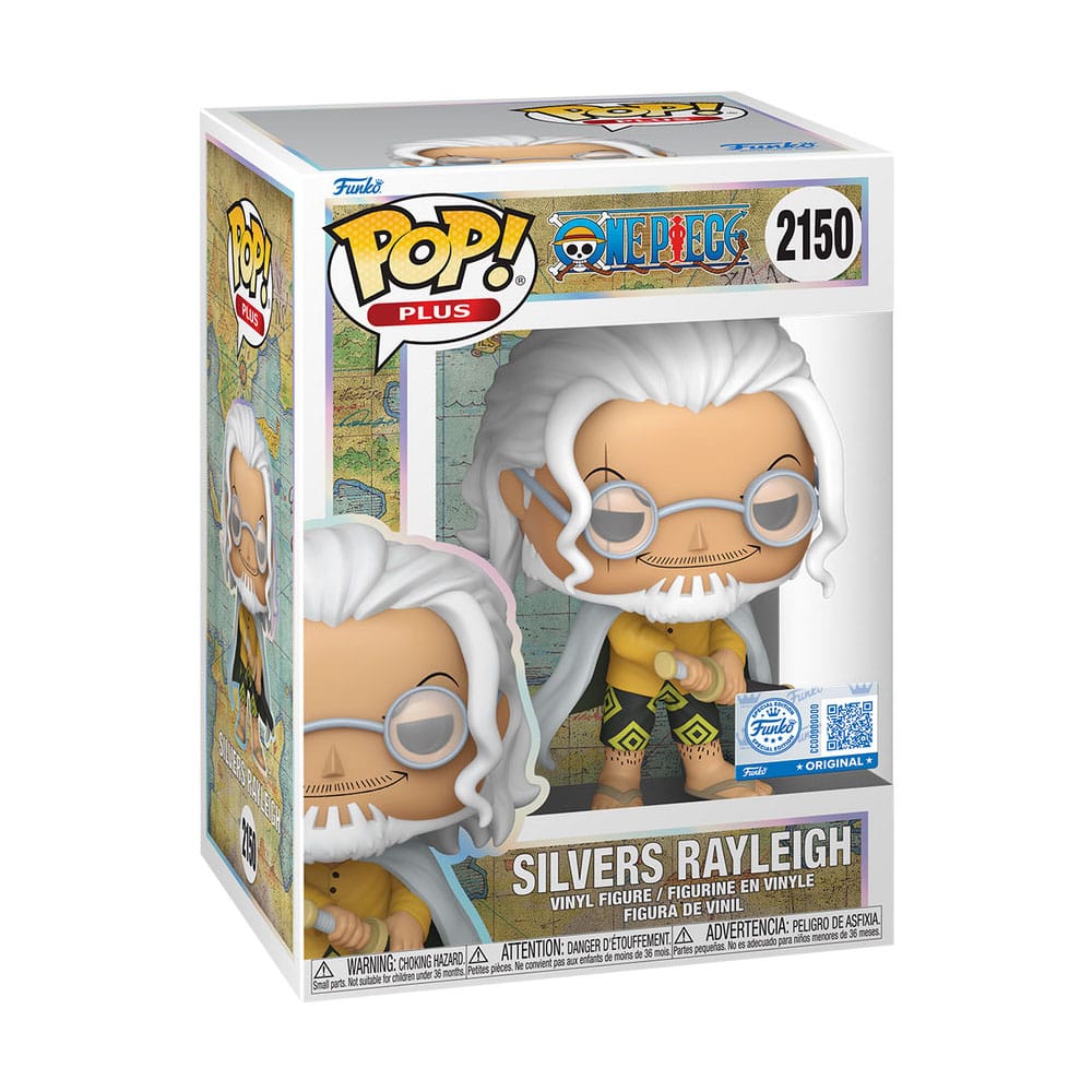 One Piece assortiment POP! Animation Vinyl figurines Silvers Rayleigh with Chase Exclusive 9 cm (6)