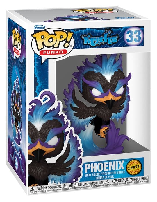 Funko-Legacy assortiment POP! Myths Vinyl figurines Phoenix w/Chase 9 cm (6)